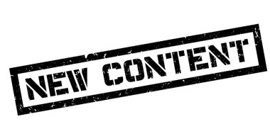 Yeni içerik damgası