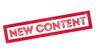 Yeni içerik damgası