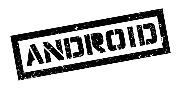 Android καουτσούκ σφραγίδα — Διανυσματικό Αρχείο