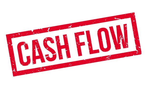 Cash-Flow-Stempel — Stockvektor