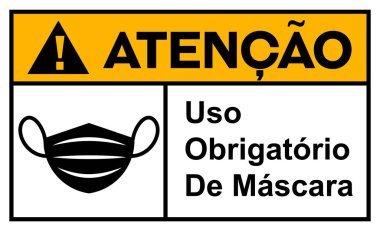 Portekizce 'de zorunlu maske kullanımı dikkat