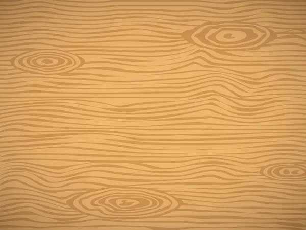 茶色の木製のまな板を点灯します。ウッド テクスチャ — ストックベクタ