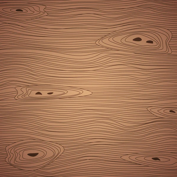 Tabla de cortar de madera marrón oscuro. Textura madera — Vector de stock