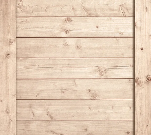 Lado de la caja de madera, tablones de luz o pared — Foto de Stock