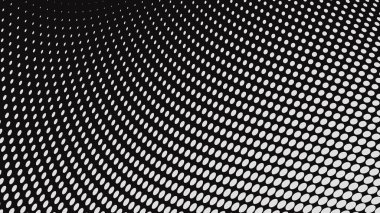 Beyaz noktalı desenler siyah grunge arka planında. Vektör illüstrasyonu