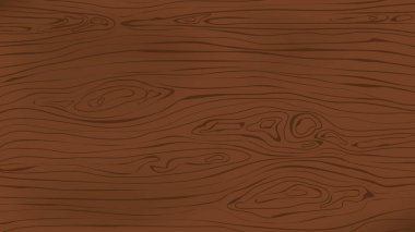 Kahverengi yatay ahşap kesim tahtası, masa ya da zemin yüzeyi. Ahşap dokular. Vektör illüstrasyonu