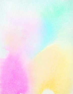 Soyut renkli suluboya arkaplanı