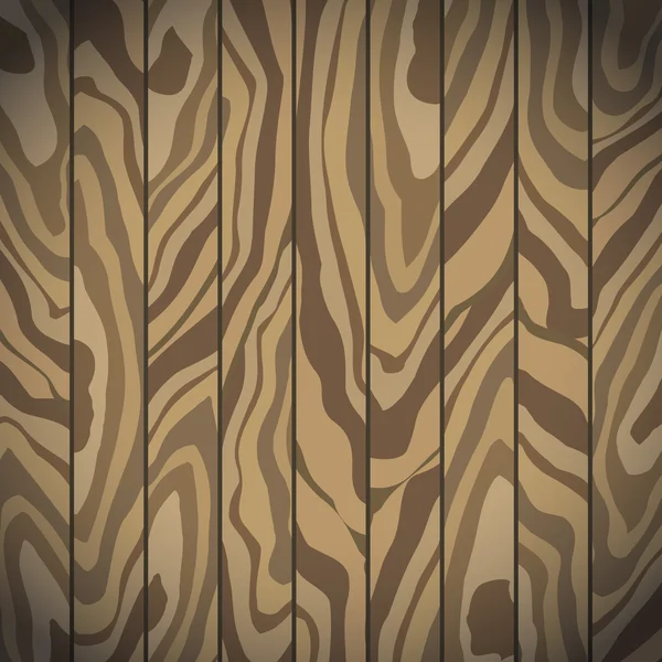 Planches verticales en bois brun foncé avec espace pour le texte . — Image vectorielle