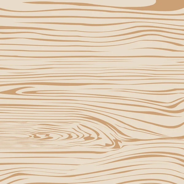 Placa de madeira marrom clara, placa de corte, piso ou superfície de mesa . — Vetor de Stock