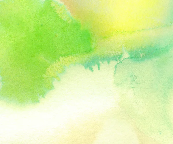 Abstracto colorido acuarela pintado fondo — Foto de Stock