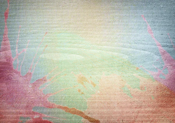 Textura de madeira pintada colorida. Fundo aquarela abstrato . — Fotografia de Stock