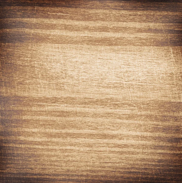 Light scratched square wooden cutting board. — Stock Photo, Image