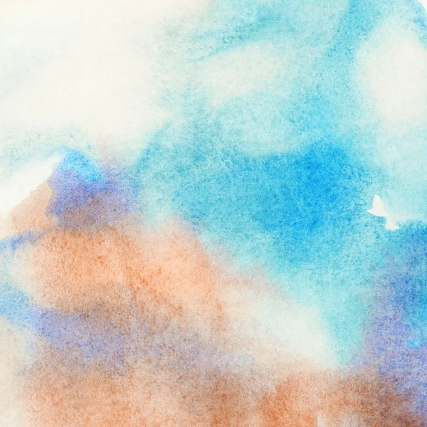 Light colorful watercolor stains. — Stock Photo, Image