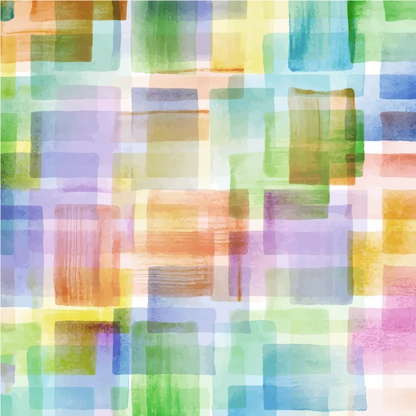 Patrón de fondo geométrico acuarela abstracta colorido . — Archivo Imágenes Vectoriales
