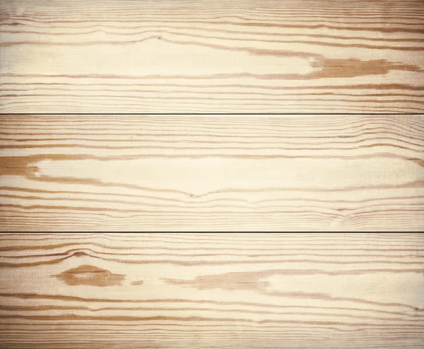 Textura de madera clara con tablones horizontales . — Foto de Stock