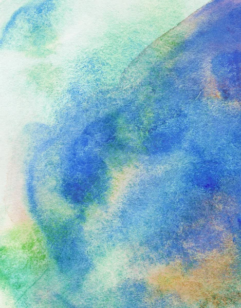 Light colorful watercolor stains. — Stock Photo, Image