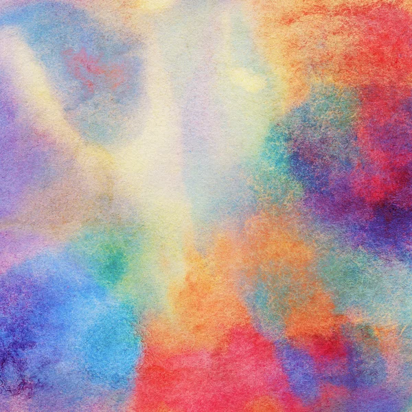 Light colorful watercolor stains. — Stock Photo, Image