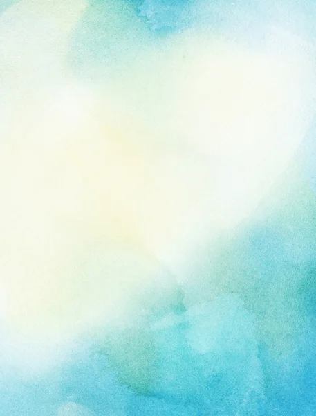 Água aquarela, mola colorida, fundo de verão — Fotografia de Stock