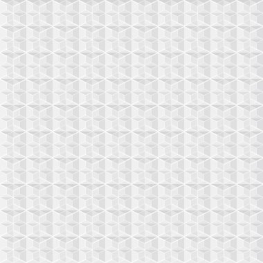 Farklı geometrik şekiller, kare, üçgen, altıgen gri desen kumaş doku olarak kullanılabilir. Vektör çizim.