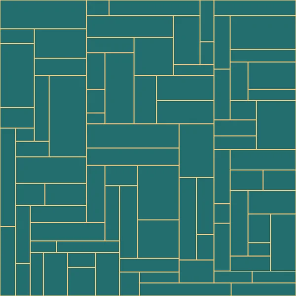 左右対称の幾何学的なブロックの正方形と長方形のベクトルの背景. — ストックベクタ