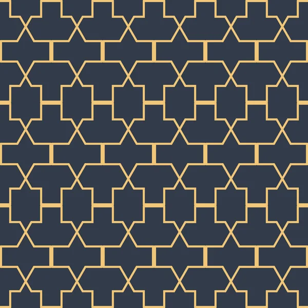 Formes géométriques symétriques sans couture, toile de fond textile vectorielle. Peut être utilisé comme motif de tissu. Illustration vectorielle . — Image vectorielle