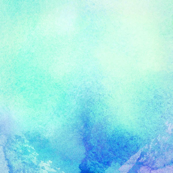 Abstract painted watercolor water, colorful spring, summer background — Stock Photo, Image