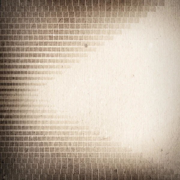 Abstrakt geometrisk bakgrund med torget på grunge pappersstruktur — Stockfoto