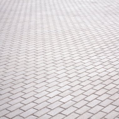 Gri tuğla sokak yol taş. Işık kaldırım, kaldırım veya duvar doku