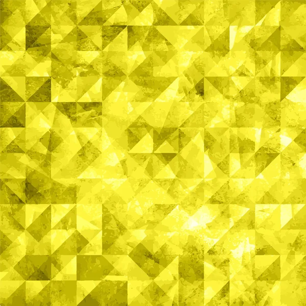 Målat abstrakt geometrisk bakgrund från akvarell triangeln på pappersstruktur — Stock vektor