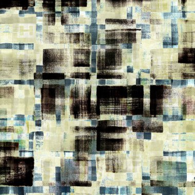 Pattern of grunge abstract watercolor geometric background
