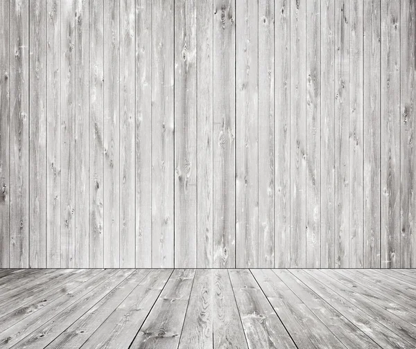 Textura de parede de madeira cinza com pinheiro velho, piso de abeto — Fotografia de Stock