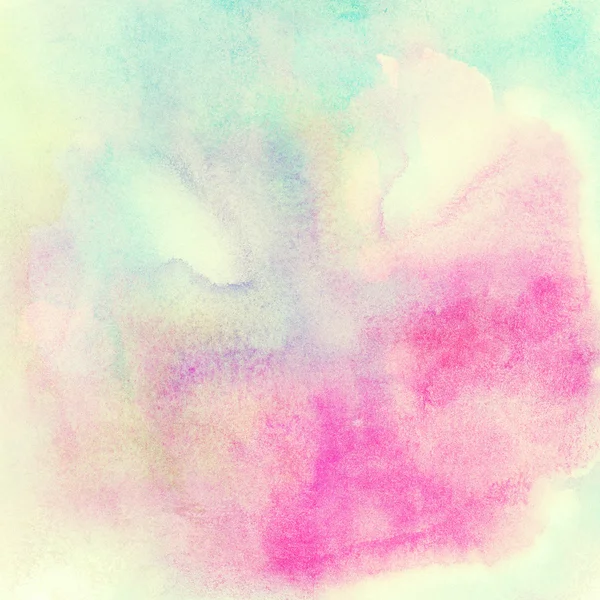 Abstract colorful light painted watercolor background — Stock Photo, Image