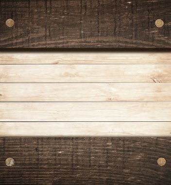 Karanlık diyagonal ahşap plakalar kurulu kopya alanı ile ahşap