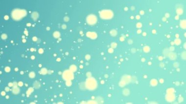 Mavi soyut ışıklar bokeh odak arka plan dışında