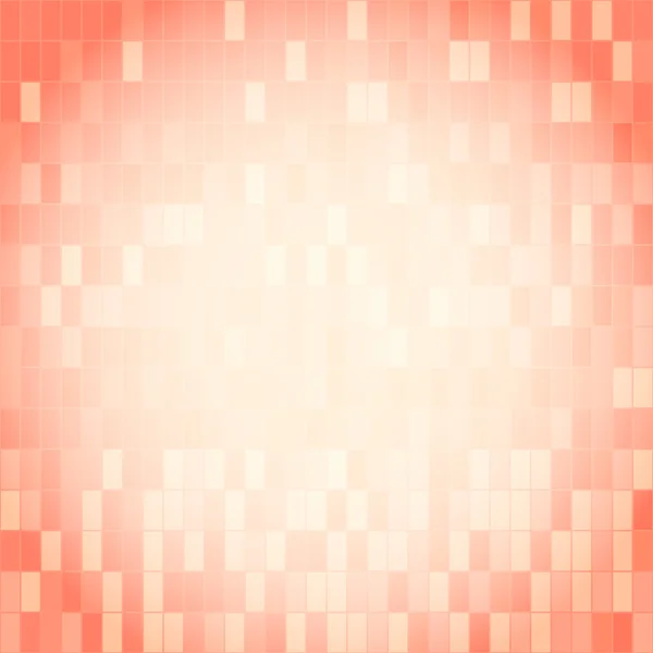 Patrón rosa hecho de rectángulo con espacio de copia. Fondo de mosaico — Vector de stock