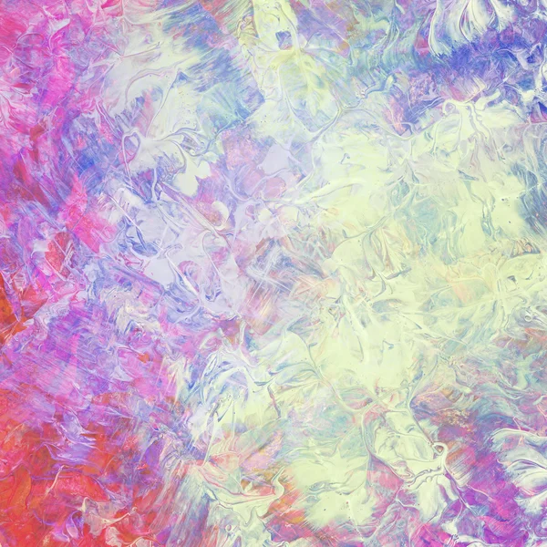 Pintura acrílica de acuarela abstracta colorida — Foto de Stock