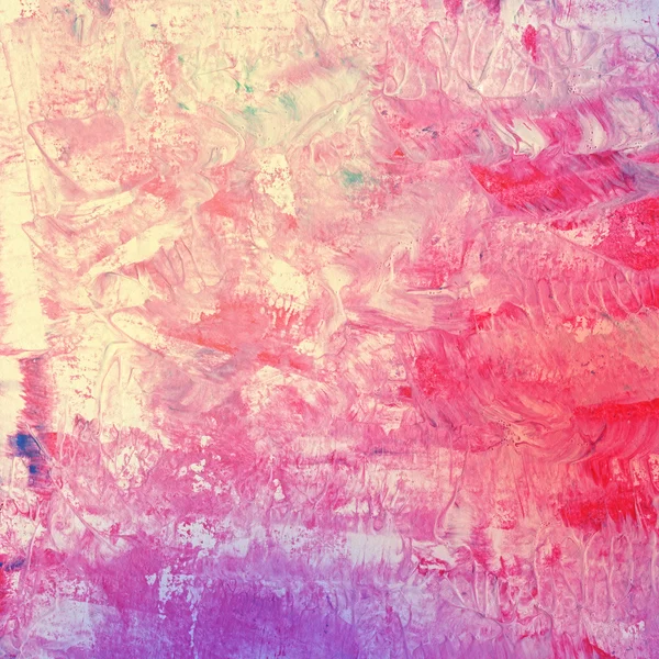 Renkli soyut suluboya akrilik resim — Stok fotoğraf