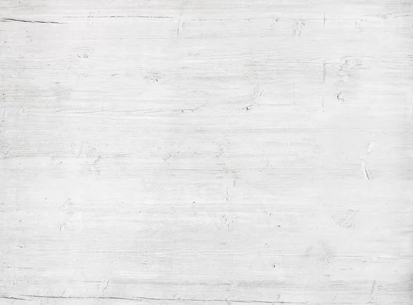 Branco, textura de parede de madeira cinza, velhas tábuas de pinho pintadas — Fotografia de Stock