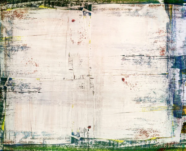 Grunge peint collage en papier déchiré, fissuré, fond rayé — Photo