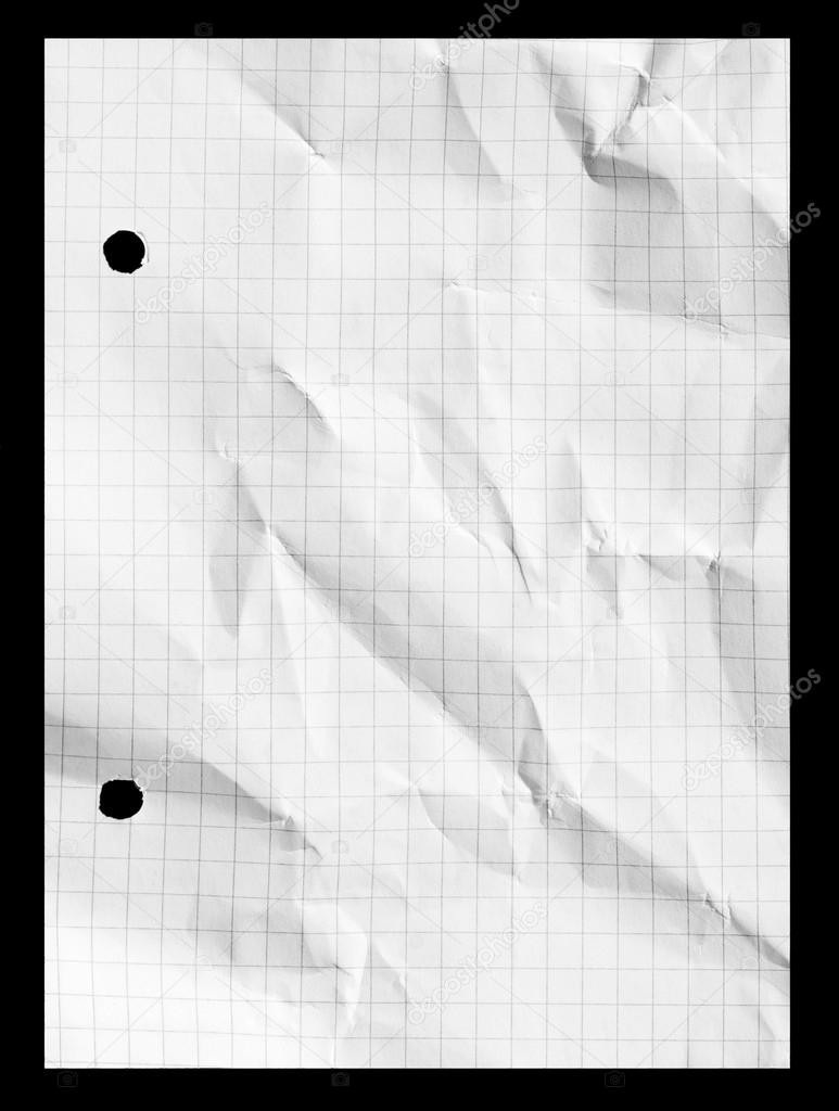 Graph grid notebook squared paper with copy space