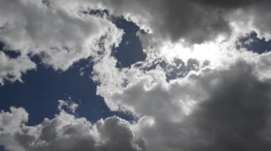 Bulutlar video arka plan görüntüleri hareketli hızlı