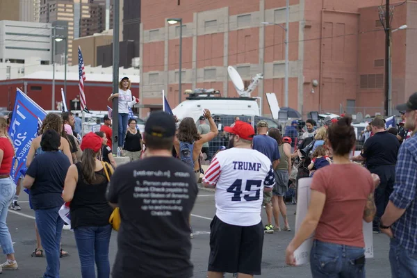 November 2020 Phoenix Arizona Usa Trump Supporters Protest Maricopa County —  Fotos de Stock