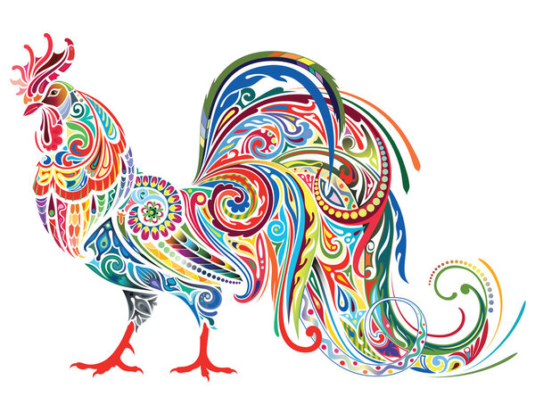 Cockerel farm animal 