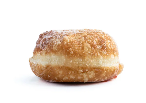 Tasty Freshly Baked Doughnut Isolated White Background — Stock Photo, Image