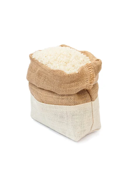 Рисова сумка ізольоване зображення — стокове фото