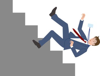 Kariyerinden vazgeçen bir iş adamı.