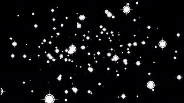 Merkezden parlaklığı görünen şeffaf arkaplan videosunu döndür 