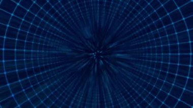 Silindirik yarıçaplı ızgara ve grunge 'ın kozmik soyut görüntüsü