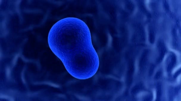 molécule désintégrée - animation 3d