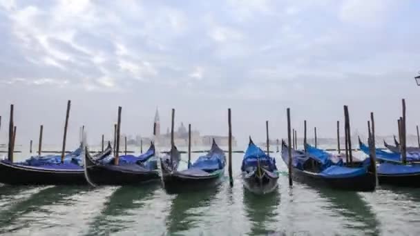 Zeitraffer aus Venedig Italien — Stockvideo